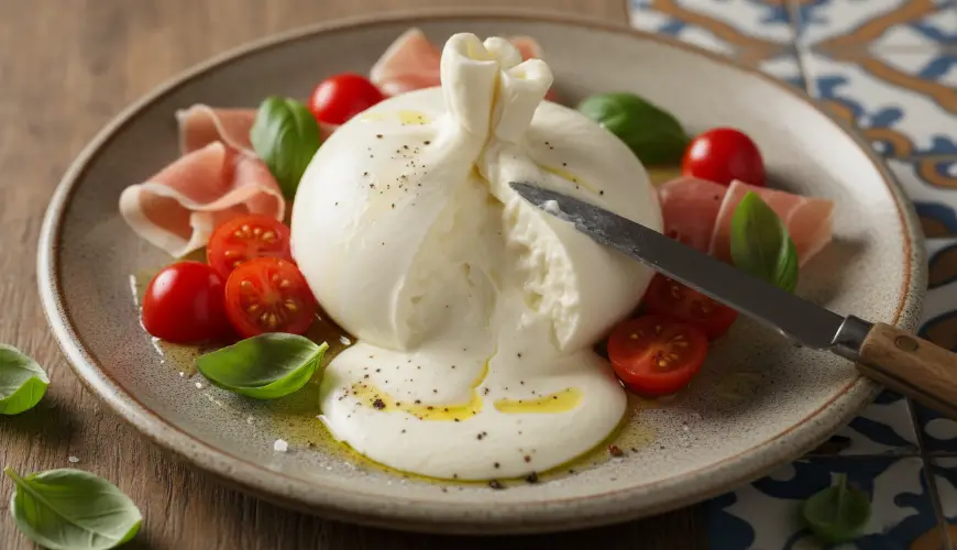 Burrata: luxusní sýr který si zamilujete