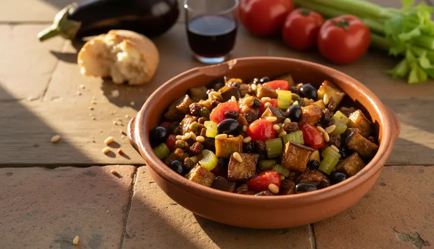Caponata siciliana patří na každý letní stůl