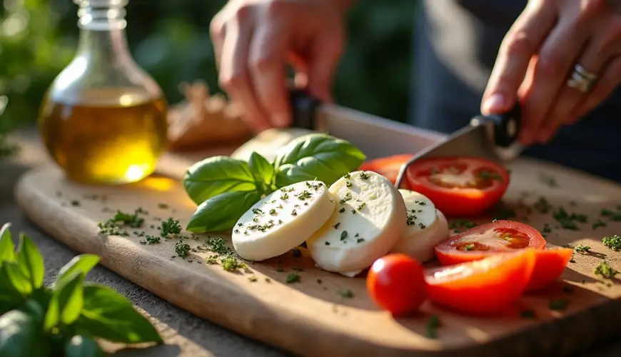 Caprese salát je jen letní záležitost a má to důvod