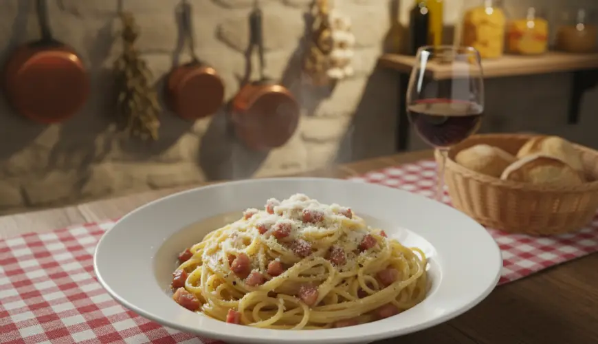 Carbonara: recept na jídlo ze čtyř ingrediencí