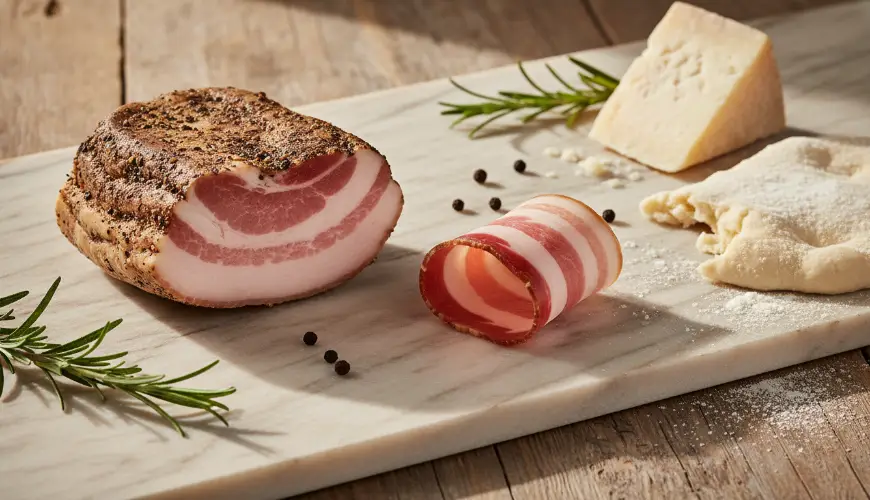 Guanciale vs. pancetta a jak se liší jejich chuť