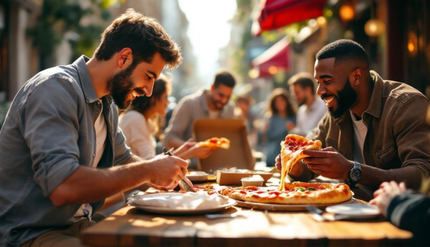 Jak se správně jí pizza v restauraci, když váháte mezi rukama a nožem s vidličkou