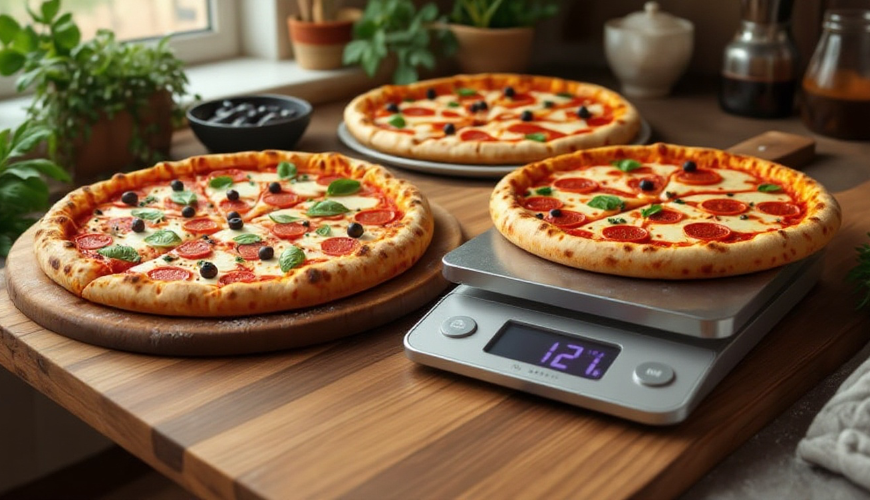 Kolik váží pizza a proč se její hmotnost v praxi tolik liší