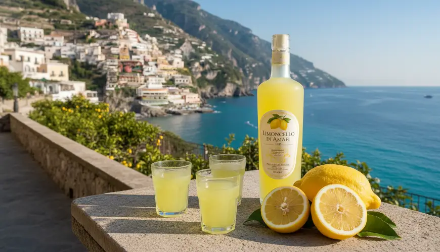 Limoncello z Amalfi aneb citronový likér na ledu