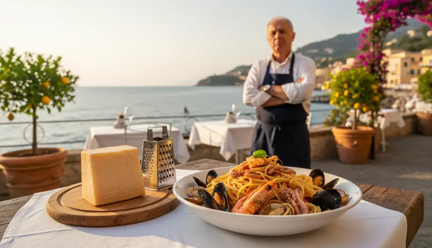 Proč Italové nikdy nedávají parmazán na ryby a nejen to