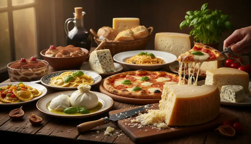 Sýry jako srdce italské gastronomie