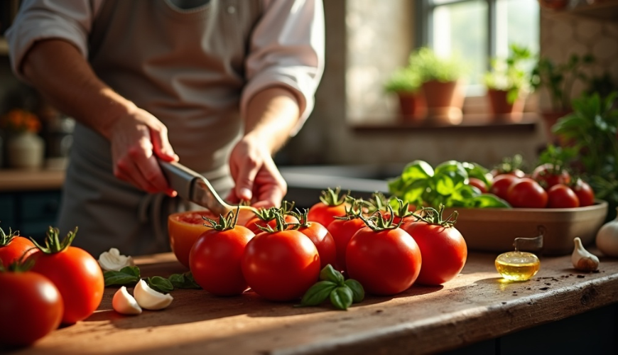 Rajčata v italské kuchyni jsou klíčem k chuti, která drží omáčky i pizzu pohromadě