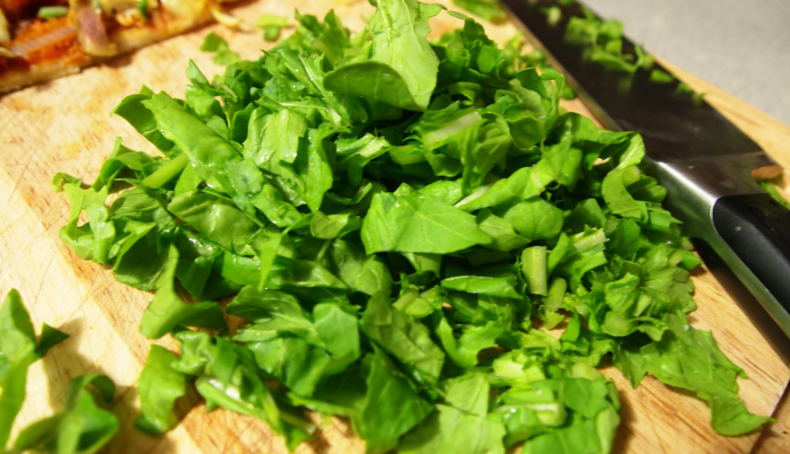 Rukola je tajná ingredience která povznese vaši pizzu